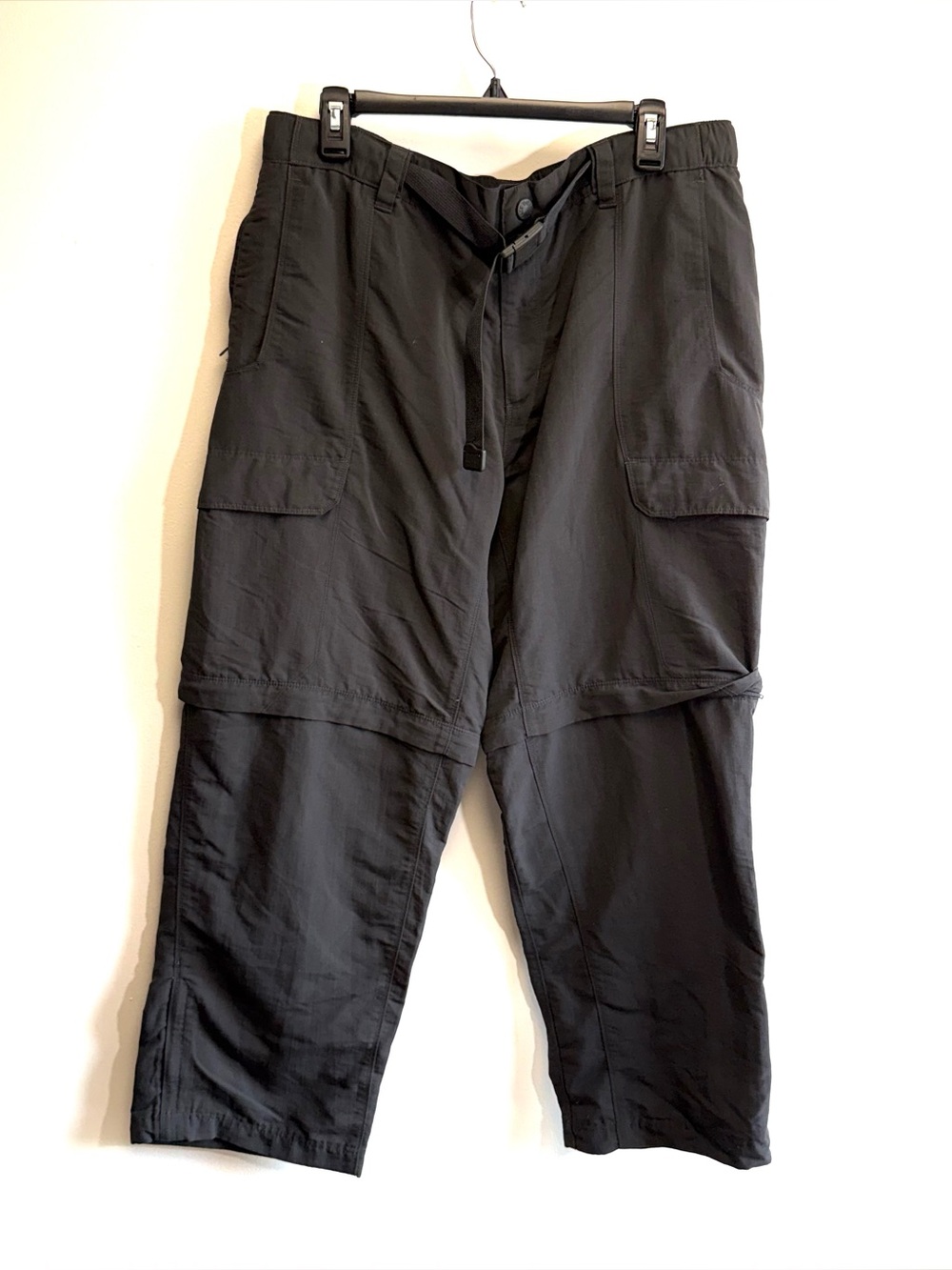 The North Face Paramount Belted Convertible Hiking Outdoor Pants Shorts Large